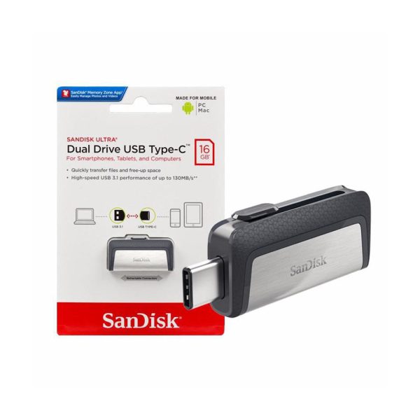 Sandisk Dual Drive USB Type-C 16GB Online Sale