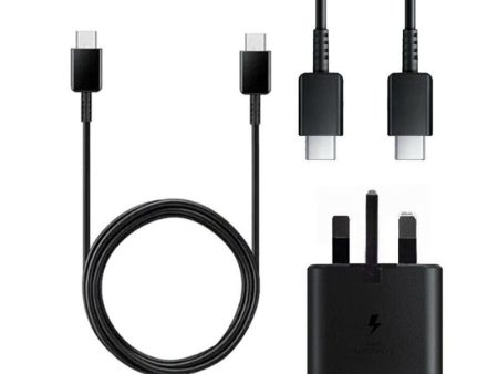 Samsung 25W Adapter with USB Type-C to Type-C Cable Online