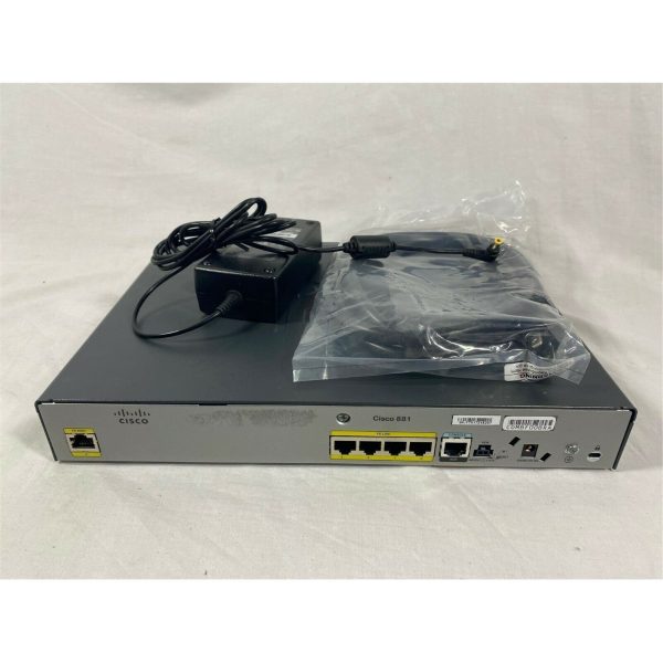 CISCO 881-SEC K9 CISCO 881 ETHERNET SECURITY ROUTER WITH ADVANCED IP SERVICES (Used - Good) For Discount