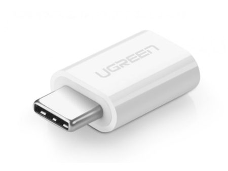 UGreen USB 3.1 Type C to Micro USB Adapter (White) - 30154 Sale