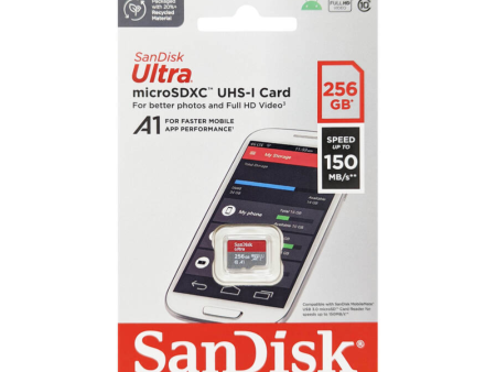 Sandisk Micro SD Card 256gb 150MB S Class 10 For Discount