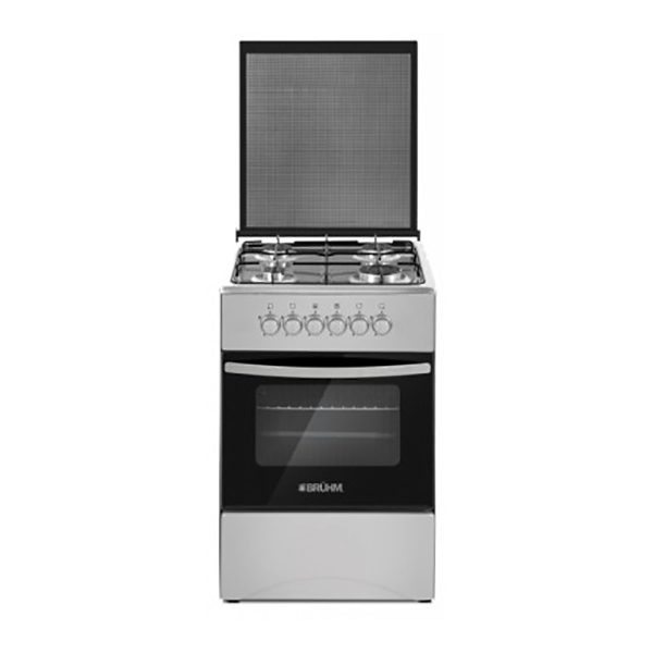 Bruhm 4 Burner Gas Cooker With Single Oven Grill (BGC-5540) Supply