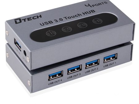 Dtech 4 Ports Hub 3.0 DT-8009 Discount