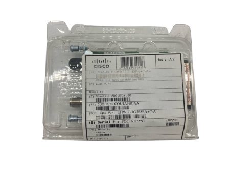 CISCO EHWIC-3G-HSPA+7-A, High-Speed Wireless WAN Interface Module Card (New Open Box) Discount