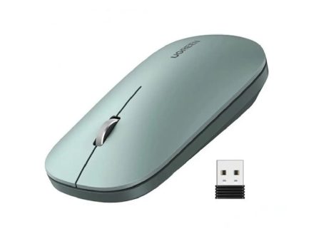 Ugreen 90374 Portable Wireless Mouse (Green) Cheap