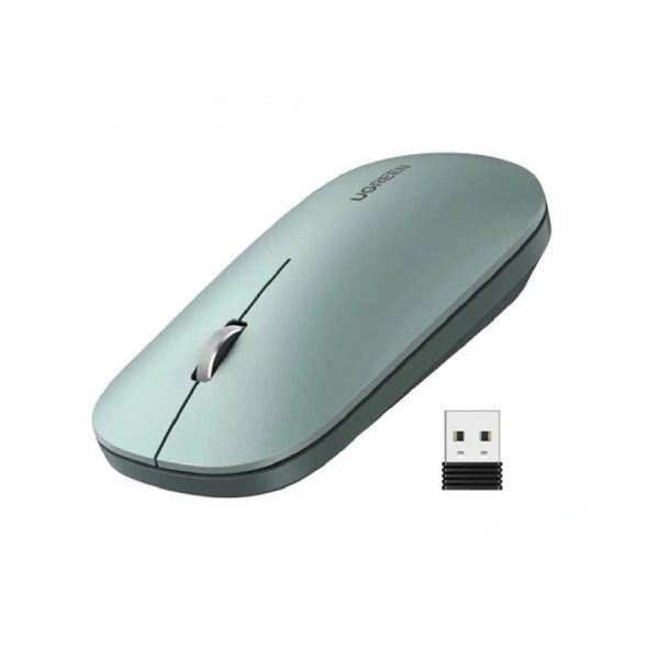 Ugreen 90374 Portable Wireless Mouse (Green) Cheap