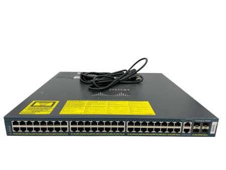 Cisco Catalyst WS-C4948-S 48-Port Gigabit Ethernet SFP+ Network Switch (Used - Good) Hot on Sale