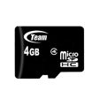 Team 4GB Micro SD Card SDHC Class 4 With Adaptor Online