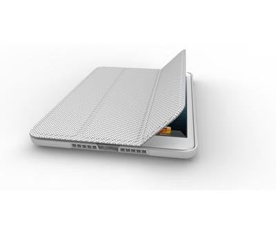 Cooler Master Mobile Wake Up Folio Carbon Texture Edition for iPad Mini Silver White Fashion