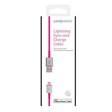 Candywirez® iPhone Lightning to USB Sync Charge Cable Sale