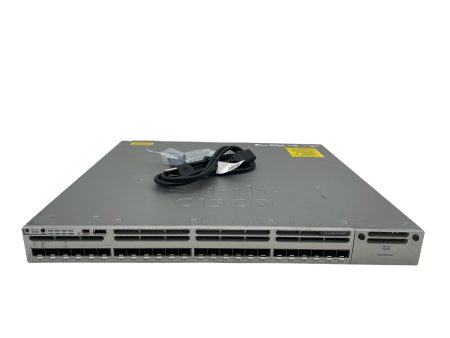 Cisco Catalyst WS-C3850-24XS-S 24-Port SFP+ 10-Gigabit Network Switch (Used - Good) Cheap