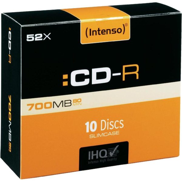 Intenso DVD-R (10 Pack) Fashion