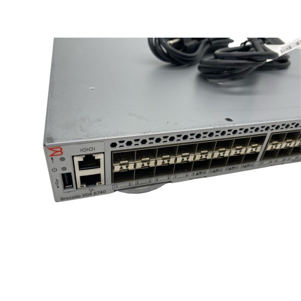 Brocade BR-VDX6740-24-R 24-Port 40GE SFP+ Network Switch (Used - Good) Online now