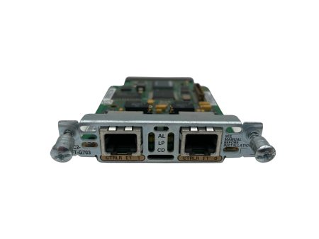 Cisco VWIC2-2MFT-G703 2-Port Multiflex Voice WAN Interface Card (Used - Good) Online Sale