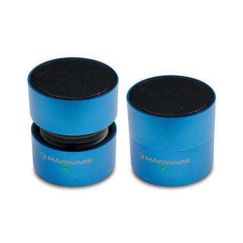 Marware UpSurge Rechargeable Mini Speaker Blue Hot on Sale