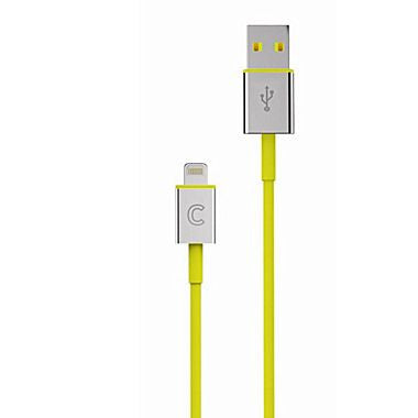 Candywirez® iPhone 5  VRS 3 Lightning to USB Sync Charge Cable, Yellow Hot on Sale