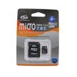 Team 4GB Micro SD Card SDHC Class 4 With Adaptor Online