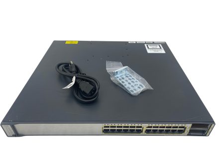 Cisco Catalyst WS-C3750E-24TD-S 24-Port Gigabit Ethernet Network Switch (Used - Good) Discount