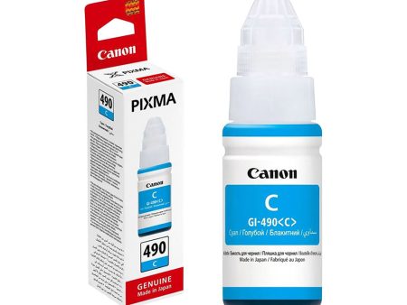 Canon Ink 490 Cyan Hot on Sale