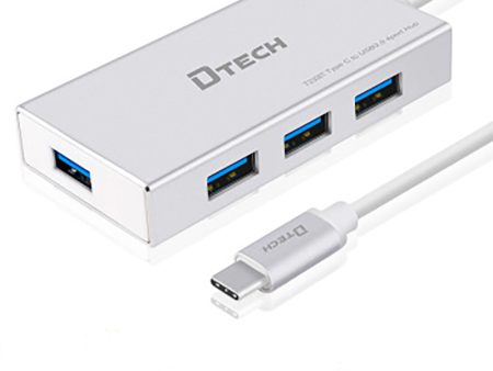 Dtech Type C USB Hub 1.2M DT-3308 Cheap