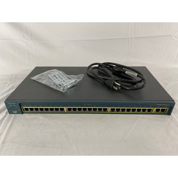 Cisco Catalyst WS-C2950T-24 24-Port Rack-Mountable Switch Managed stackable (Used - Good) Online