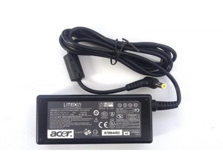 Acer 19v 3.42 (yellow tip) Laptop Charger Adapter with Power Cord For Sale