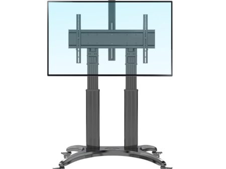 North Bayou AVF-1800-70-1P Heavy Duty Aluminum Mobile TV Cart Hot on Sale