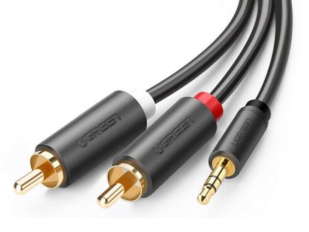 UGreen 3.5mm Male to 2RCA Male Cable 1M - 10772 Online now