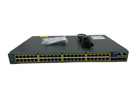 Cisco Catalyst WS-C2960S-48TS-L 48 10 100 1000 RJ45 Ports 4 SFP Ports LAN Base Switch (Refurbished) Online Hot Sale