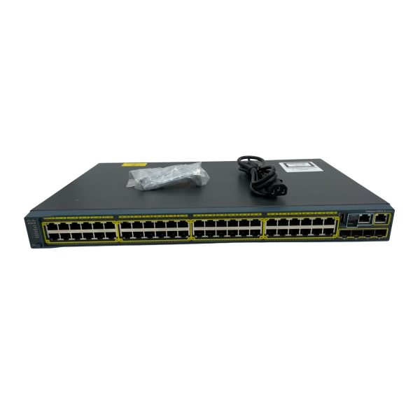 Cisco Catalyst WS-C2960S-48TS-L 48 10 100 1000 RJ45 Ports 4 SFP Ports LAN Base Switch (Refurbished) Online Hot Sale