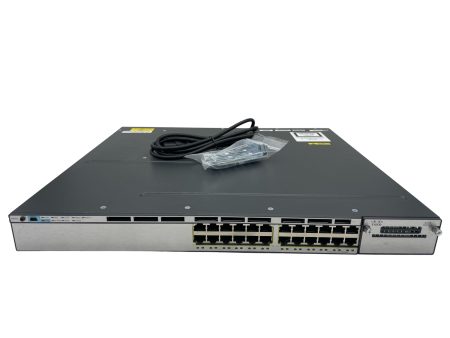 Cisco Catalyst WS-C3750X-24T-L 24-Port Gigabit Ethernet PoE+ Network Switch (Used - Good) Fashion