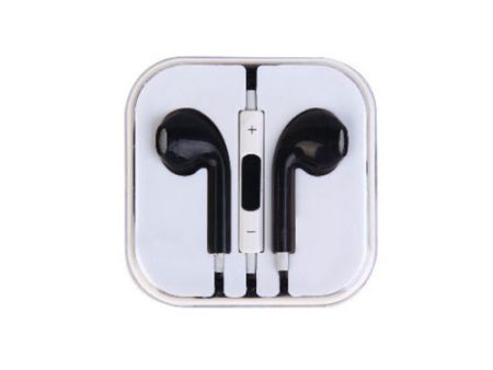 iPhone 5 Style Headphones for iPhone iPad iPod Tablet Laptop Black For Sale