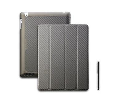 Cooler Master Wake Up Folio Carbon Texture Edition with Magnetic Stylus for iPad 2  3  4 Golden Bronze Supply