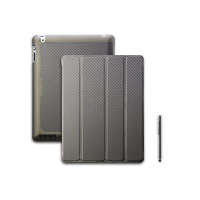 Cooler Master Wake Up Folio Carbon Texture Edition with Magnetic Stylus for iPad 2  3  4 Golden Bronze Supply