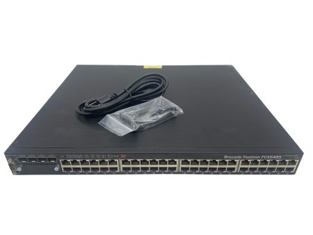 Brocade FastIron FCX648S Gigabit Ethernet Network Switch (Used - Good) For Cheap