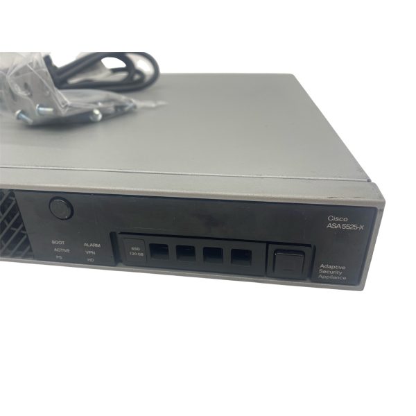 ASA 5525-X with FirePower, 8GE, AC, 3DES AES, SSD (Refurbished) For Discount