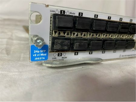 HP J9537A 24 Port SFP v2 zl Gigabit Switch MINI-GBIC Module (Used - Good) Fashion