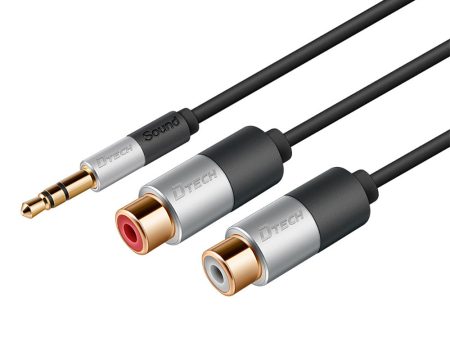 Dtech Audio Cable M To 2RCA F T0240 Supply