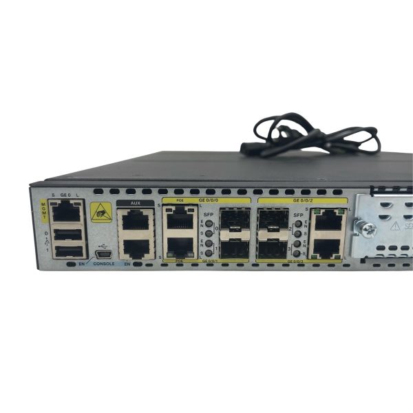 CISCO ISR4431-VSEC K9 with UC, Sec, Appx Licenses, PVDM4-32 (Refurbished) For Sale