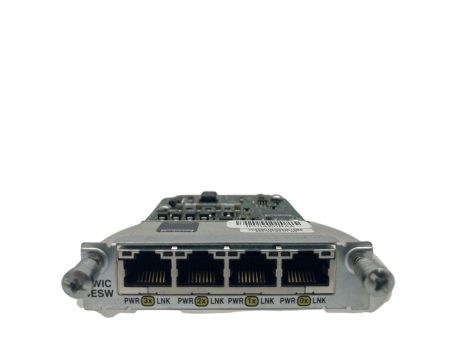 Cisco HWIC-4ESW 4 Port 10 100 high-speed WAN interface card (Refurbished) Online Hot Sale